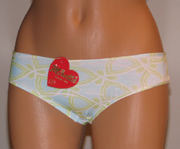 Blue and green panty.